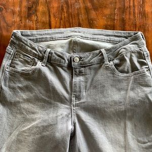 Old Navy Rockstar gray skinny jeans size 12 long